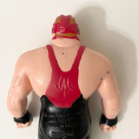 Vtg 1997 Van Vader Time BendEms  WWF Just Toys 5 Inch Tall Action Figure - Picture 7 of 16